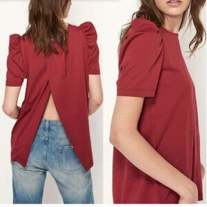 Ba&sh June Tee Carmine Lady Blouse Medium